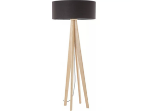 SEPIA - Wooden floor lamp _ Flam & Luce